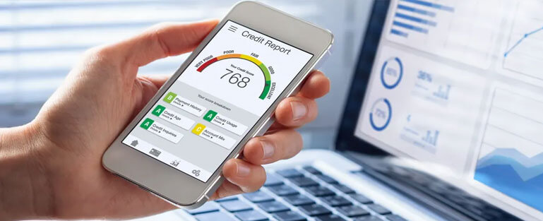 Credit-Report-meter-on-Mobile